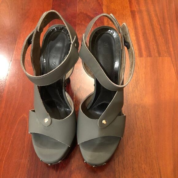 Marni Rubber Platform Heels - Marni 38 / US 6.5 - Picture 6 of 11